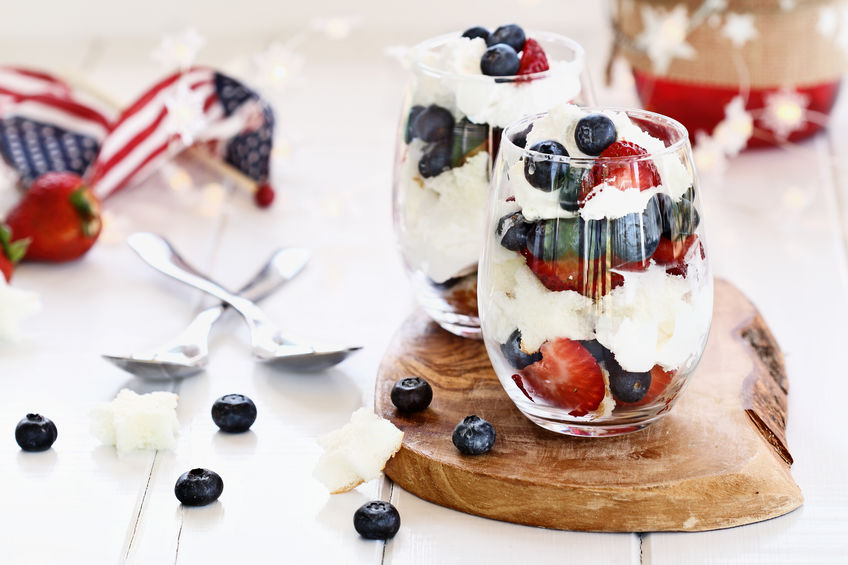Healthy July 4th snacks from Approved Science.