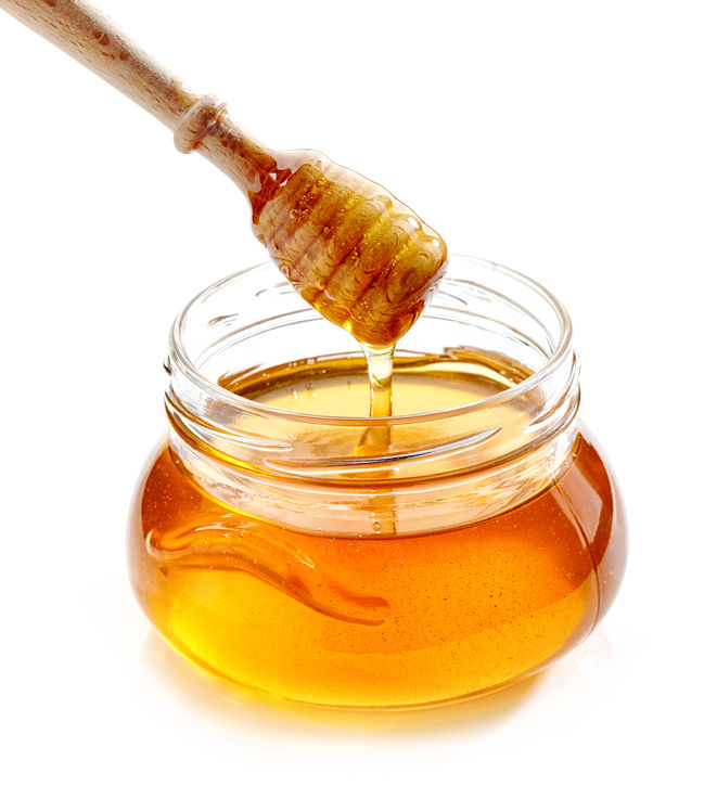 Honey as a healthier substitute for sugar.