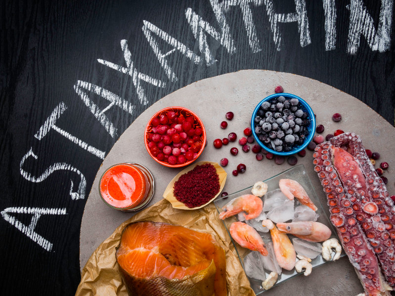 How to pronounce Astaxanthin and what foods are a source of it?