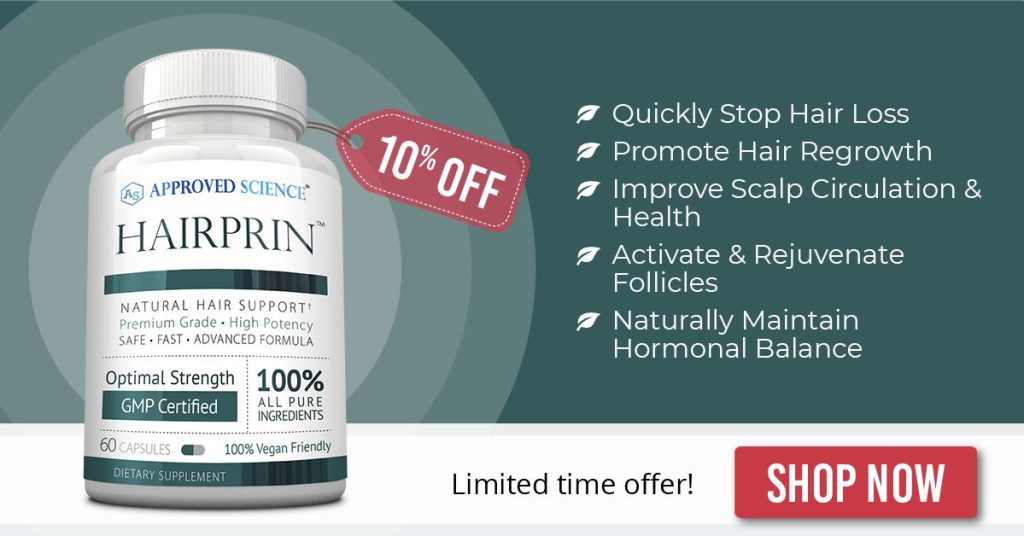 Get 10% off Hairprin™ by Approved Science®!