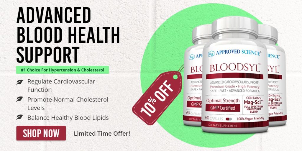 Save 10% when you buy Approved Science® Bloodsyl™! 