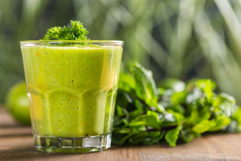 Keto smoothie recipe: The Tropical Green Smoothie