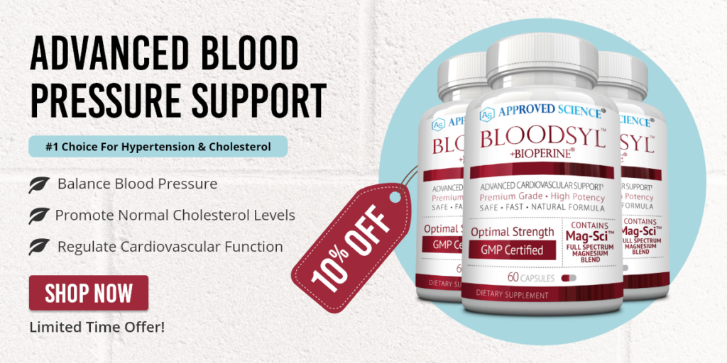 Bloodsyl™ vs Garlique®: choose Approved Science® Bloodsyl™ with 10% off!