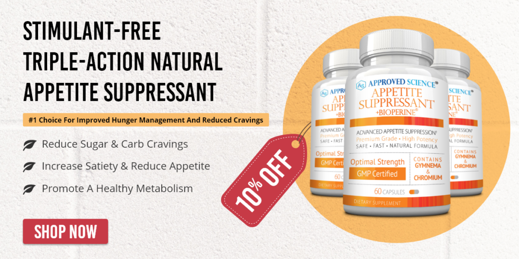 Approved Science Appetite Suppressant    10% off banner