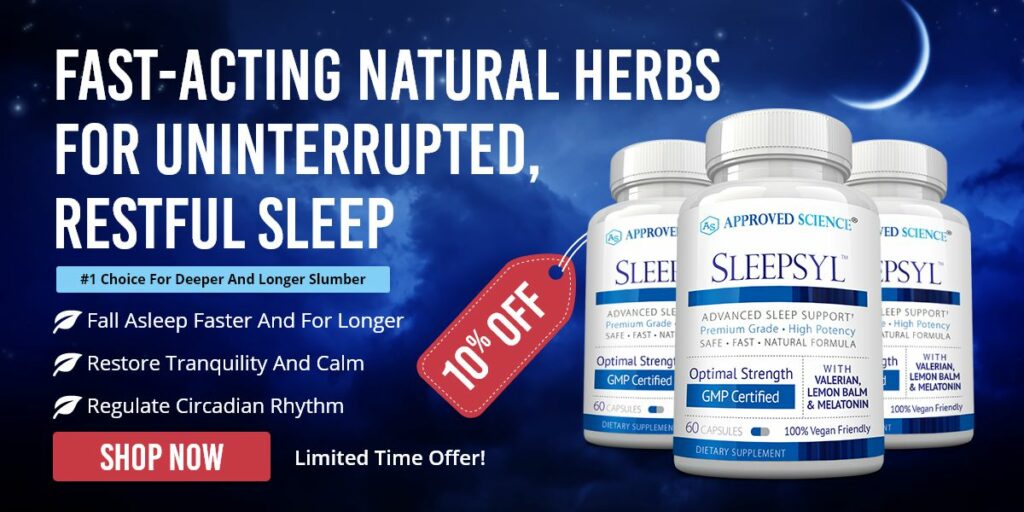 Save 10%! Sleepsyl™ by Approved Science®. 