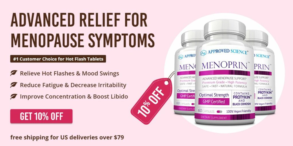 Menoprin™ by Approved Science® - take 10% off!