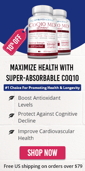 10% off Approved Science® CoQ10 MD™