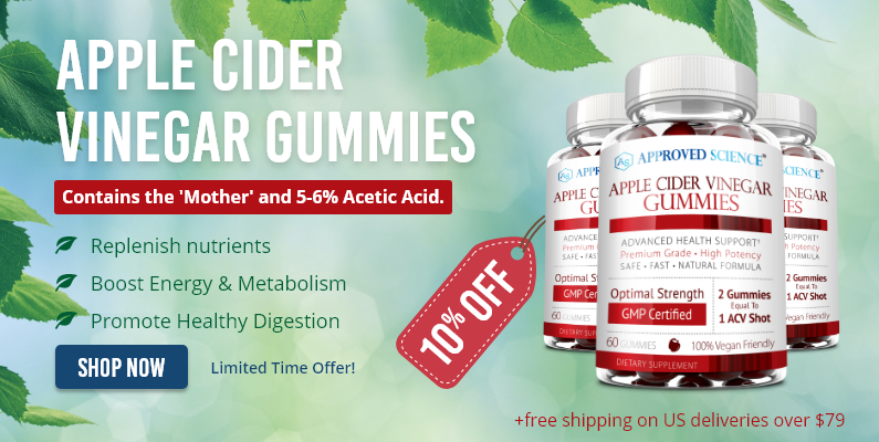 Unearthing The Best Gummy Vitamin Ingredients With Approved Science® Apple Cider Vinegar Gummies