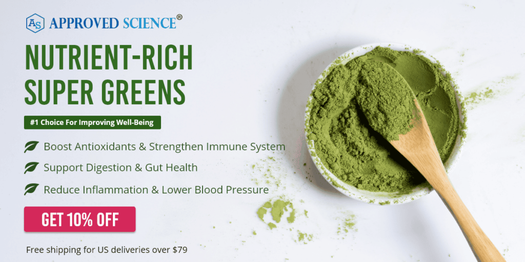 Greens powder vs multivitamin: 10% off Approved Science® Super Greens