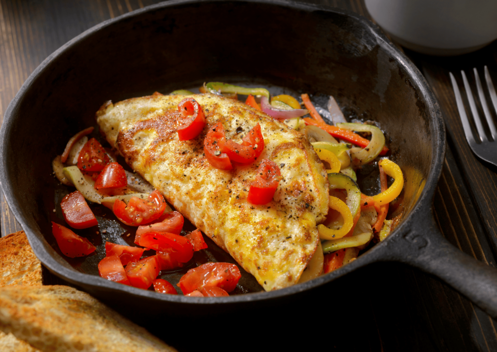 Veggie omelet