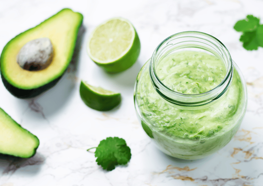 The best salad dressing for gout sufferers: Avocado lime dressing