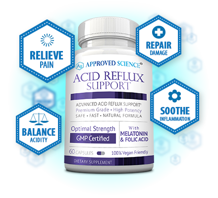 Approved Science® Acid Reflux Support Bottle Plus