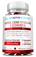 Approved Science® ACV Gummies Small Bottle