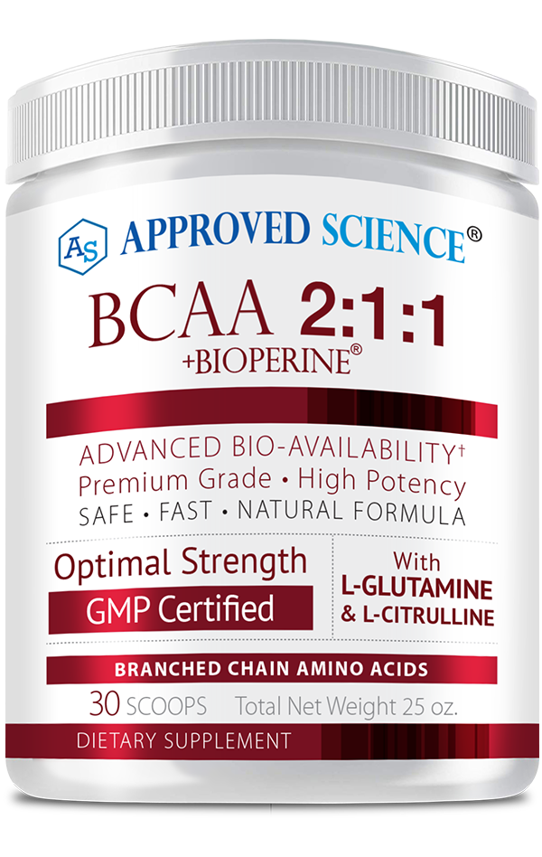 Approved Science® BCAA ingredients bottle