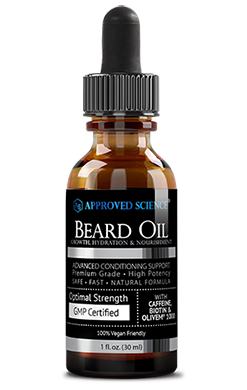 Approved Science® Beard Oil Risk Free Bottle