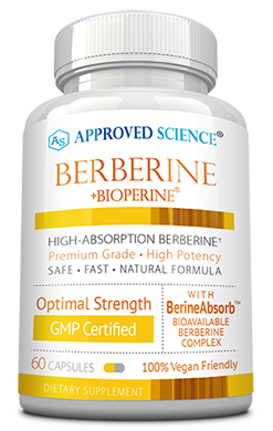 Approved Science® Berberine Risk Free Bottle