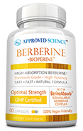 Approved Science® Berberine Small Bottle