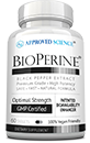 Approve Science BioPerine<sup>®</sup> Bottle