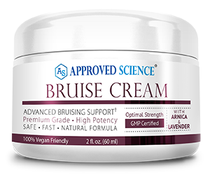 Approved Science® Bruise Cream ingredients bottle