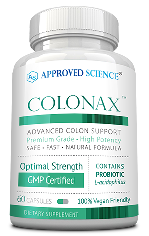 Colonax™ ingredients bottle