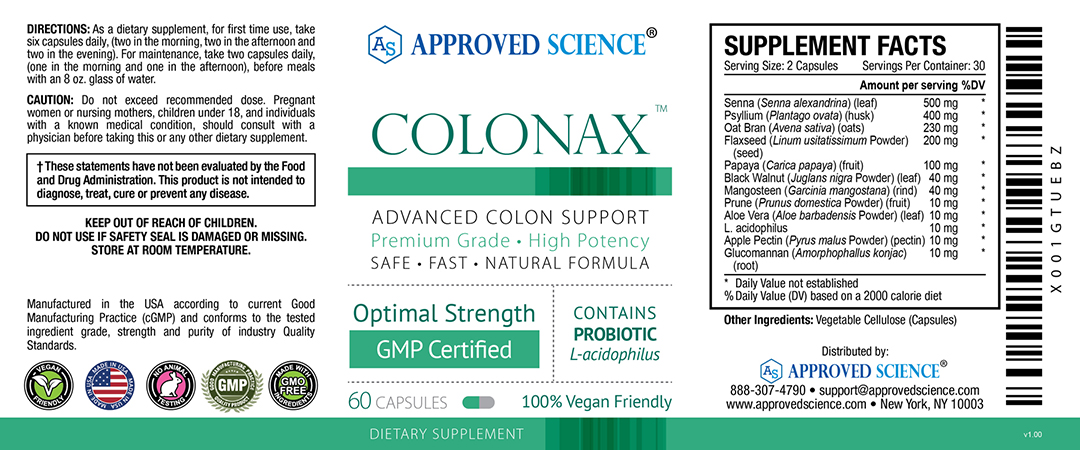 Colonax™ Supplement Facts