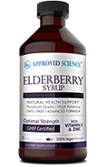 Approved Science® Elderberry Syrup Small Bottle