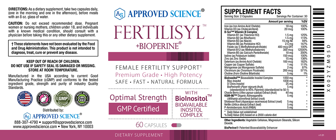 Fertilisyl™ Supplement Facts