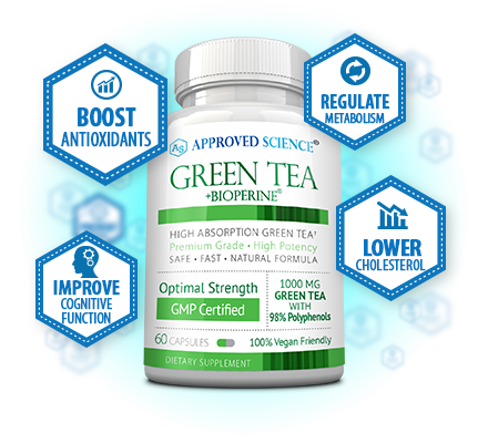 Approved Science® Green Tea Bottle Plus
