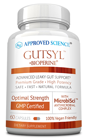 Gutsyl™ ingredients bottle
