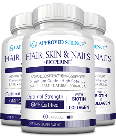 Approved Science® Hair, Skin & Nails Bottle