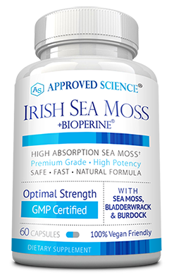 Approved Science® Irish Sea Moss Risk Free Bottle