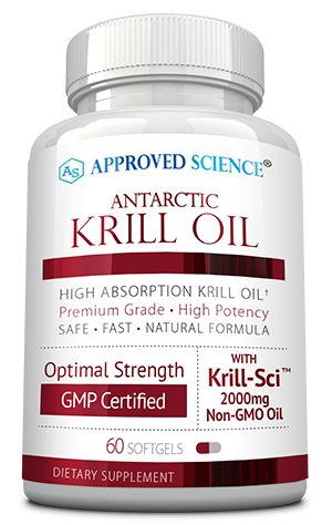 Approved Science® Krill Oil ingredients bottle