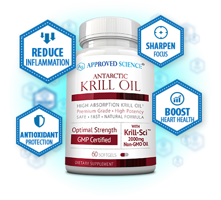Approved Science® Krill Oil Bottle Plus