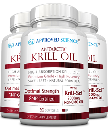 Approved Science® Krill Oil Main Bottle