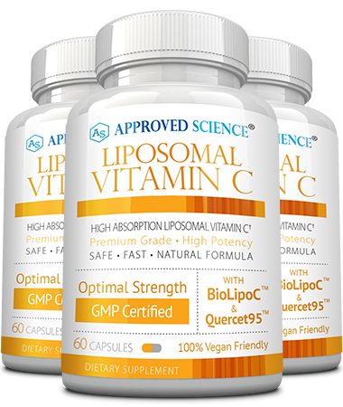 Approved Science® Liposomal Vitamin C Bottle