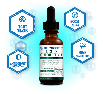Approved Science® Liquid Chlorophyll Bottle Plus