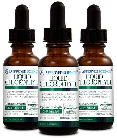 Approved Science® Liquid Chlorophyll Main Bottle