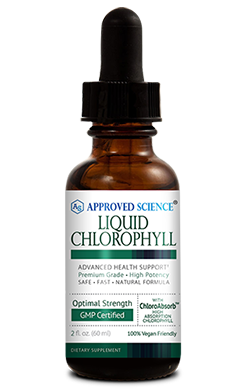 Approved Science® Liquid Chlorophyll Risk Free Bottle