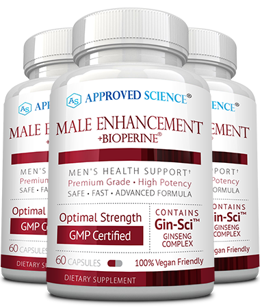 Approved Science® Male Enhancement Bottle