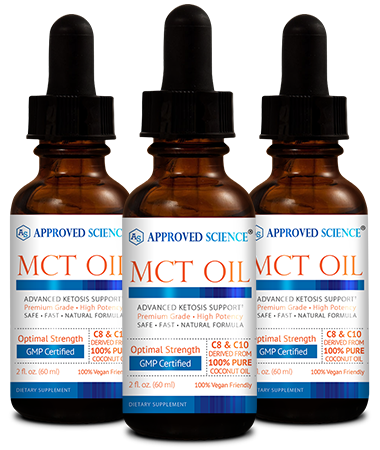 Approved Science® MCT Oil Main Bottle