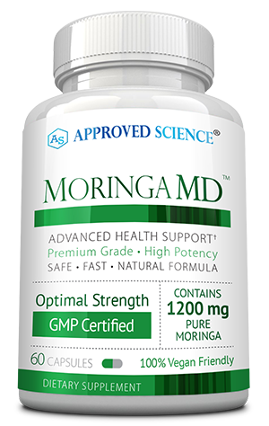 Moringa MD™ ingredients bottle