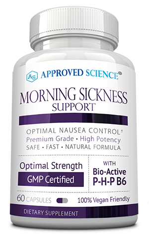 Morning SIckness Support ingredients bottle