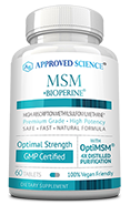 Approved Science® MSM Small Bottle