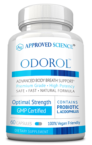 Odorol™ ingredients bottle