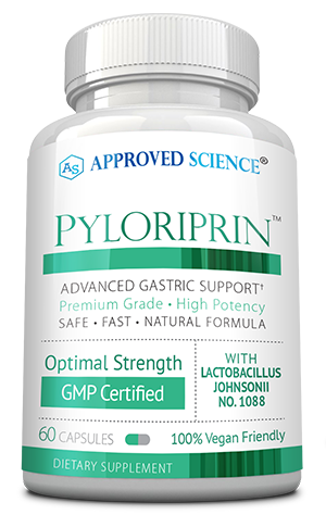 Pyloriprin™ ingredients bottle