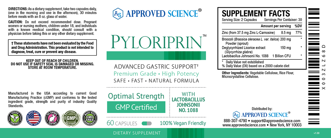 Pyloriprin™ Supplement Facts