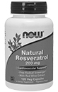 Now Natural Resveratrol Bottle