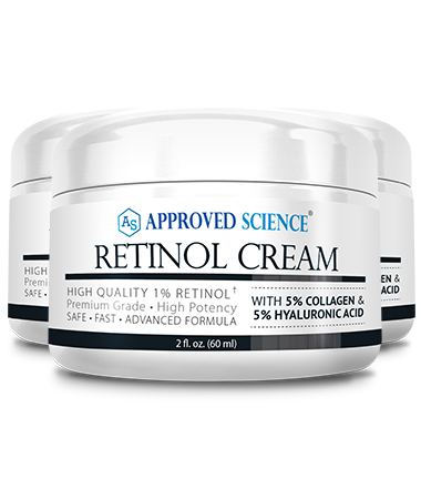 Approved Science® Retinol Cream Bottle