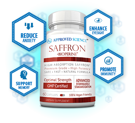 Approved Science® Saffron Bottle Plus