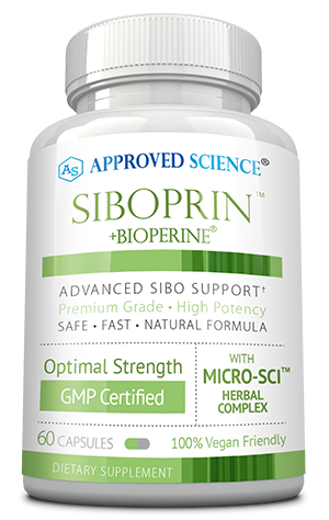 Siboprin™ ingredients bottle